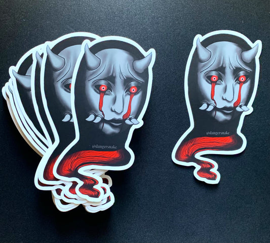 Suadade Oni Sticker